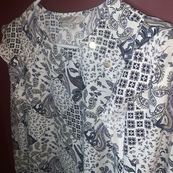 Loft Paisley Career Top |‎ Small - Picture 4 of 4